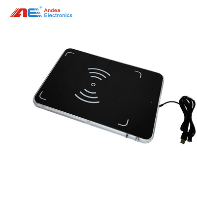 Anten RF Gücü 1 - 27DBM ile Masaüstü UHF RFID Okuyucu Yazar USB Arayüzü
