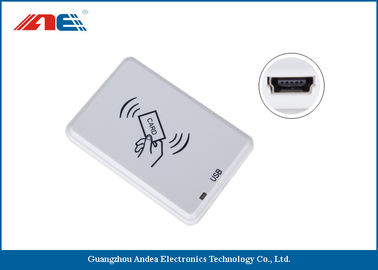 Kompakt NFC RFID Okuyucu Masaüstü Kare NFC Kart Okuyucu Entegre Anahtar Kullanımı