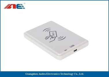 Küçük Taşınabilir RFID USB Okuyucu ISO 15693 ISO 14443A / B ISO 18000 - 3M3 NFC Okuyucu