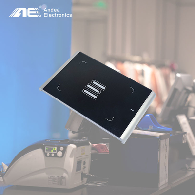 Yüzey Mat doku Akrilik malzeme Siyah UHF RFID Okuyucu Mağaza Karşılığı Hesaplama
