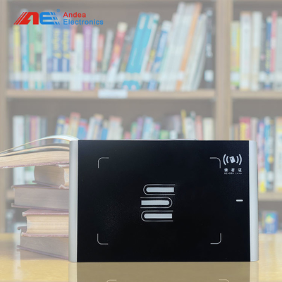 13.56MHz HF ISO15693 Kütüphaneci İş İstasyonu için Metal Korumalı PAD RFID Okuyucu RFID USB Okuyucu Yazar